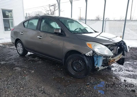 2012 Nissan Versa 1.6 Sv z USA, uszkodzony, nr VIN 3N1CN7AP0CL829079